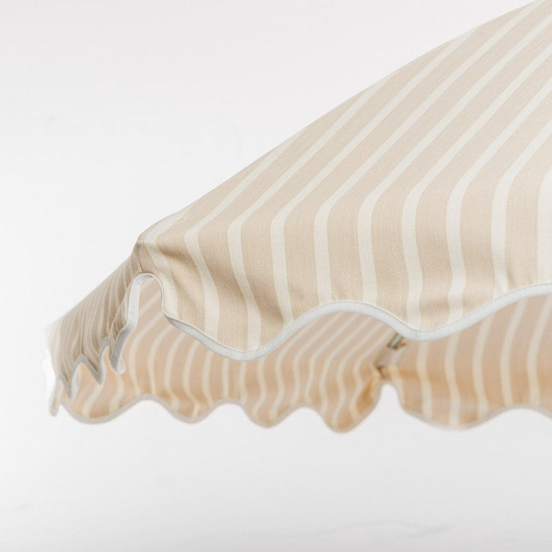 CLUB UMBRELLA - MONACO NAVY AND PINK STRIPE, Beige