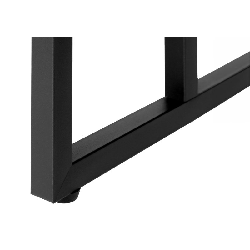 Accent Table, End Table, Metal Frame Side Table, Indoor End Table For Living Space, Black