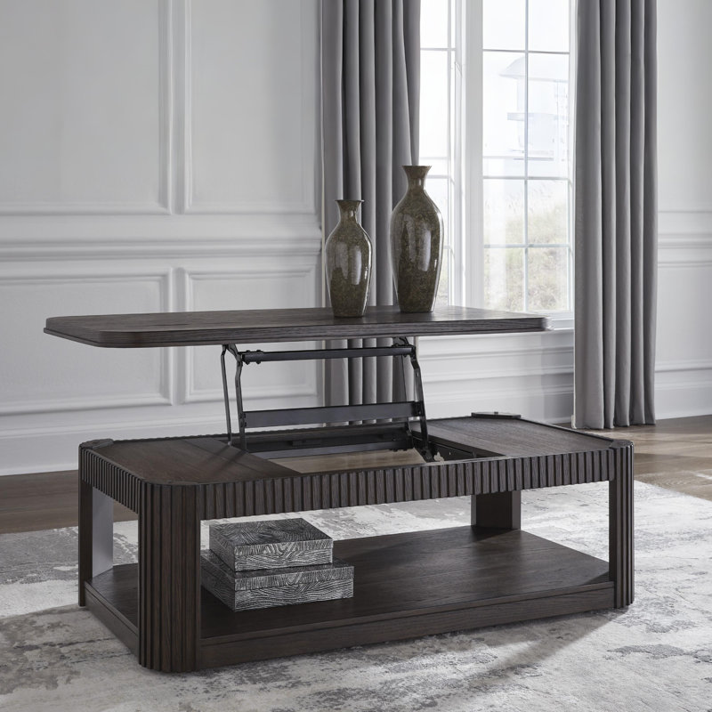 Table basse à plateau relevable Criddle