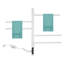 Porte-serviettes chauffants -100247439