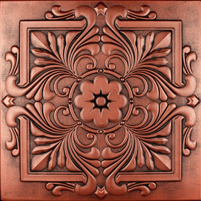 Victorian 1.6 ft. x 1.6 ft. Polystyrene Glue-up Ceiling Tile