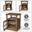 Cherelyn 24" Tall End Table with Storage and Built-In Outlets for Living Room, Nightstand for Bedroom, Office-1972063818-1972072330