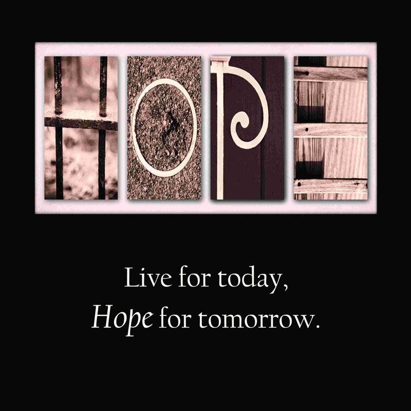 " Hope Greatest ", 12" H x 12" W