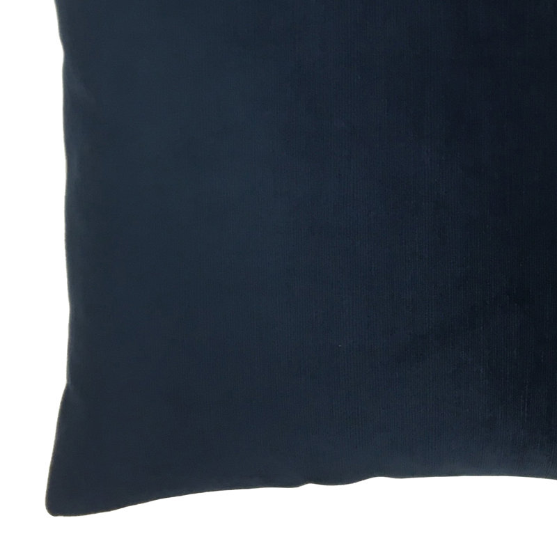 Square Pillow Cover & Insert, 22" x 22", Indigo