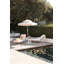 Maurese 212.1cm Long Reclining Single Chaise with Cushions