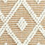 Housse de coussin géométrique carrée
