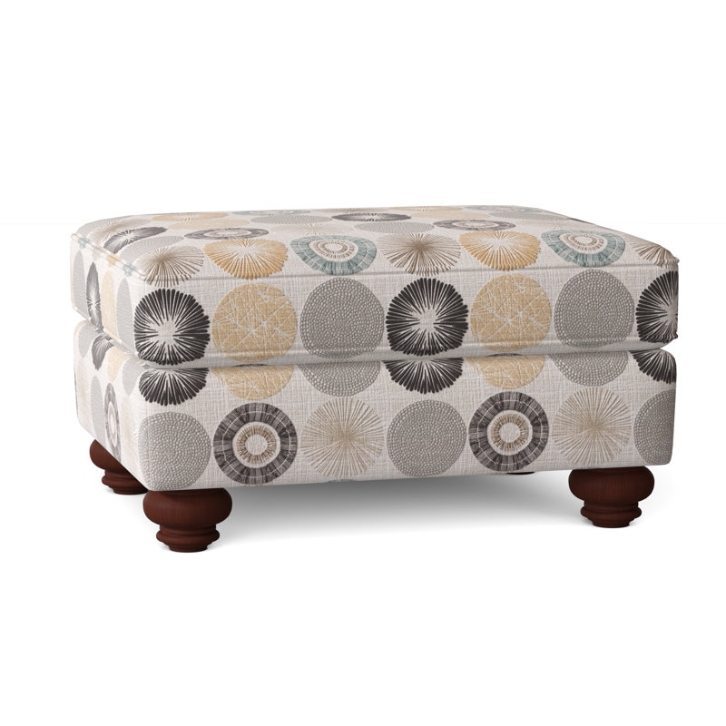 Craftmaster 33" Rectangle Standard Ottoman, Manhattan, Wanderer 41 Gray