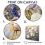 Pivoines dans le champ de fleurs sauvages I - pivoines, art mural-764748258-764748267-764748265