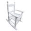 Chaise berçante pour enfants Napa, chaise berçante extérieure pour enfants, chaise berçante en bois toutes saisons avec dossier haut, idéale pour le jardin, la cour et le balcon, chaise berçante de patio adaptée aux enfants -608838389