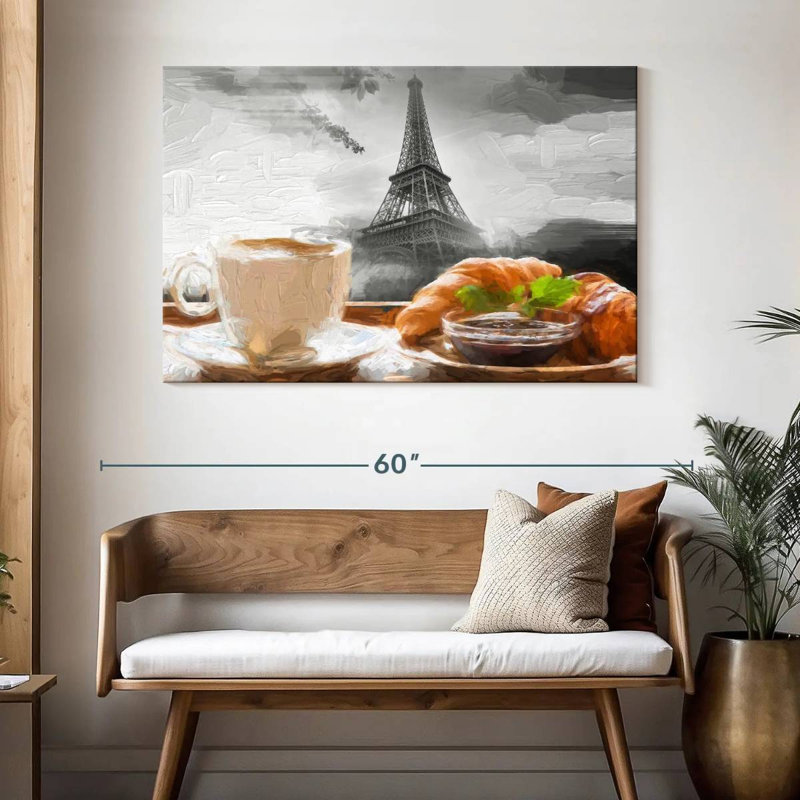 Yarlin Paris Cafe, H 32 po x l 48 po
