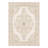 Soft Washable Vintage Floral Area Rug With Non-Slip Backing Beige-1509547261-1509547254