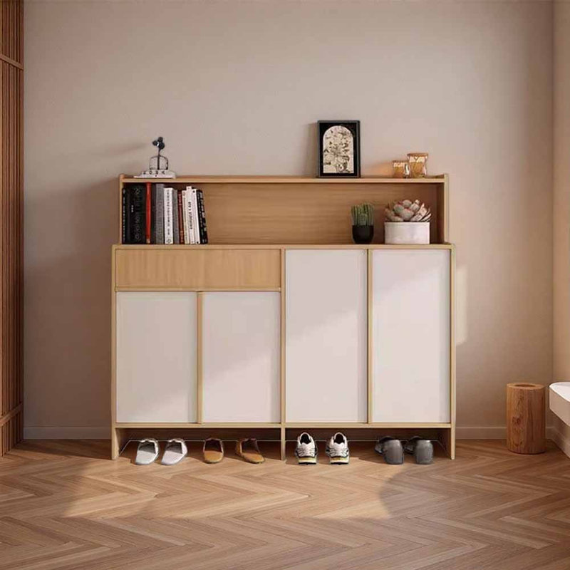 Armoire à chaussures rétro de style français, Burlywood