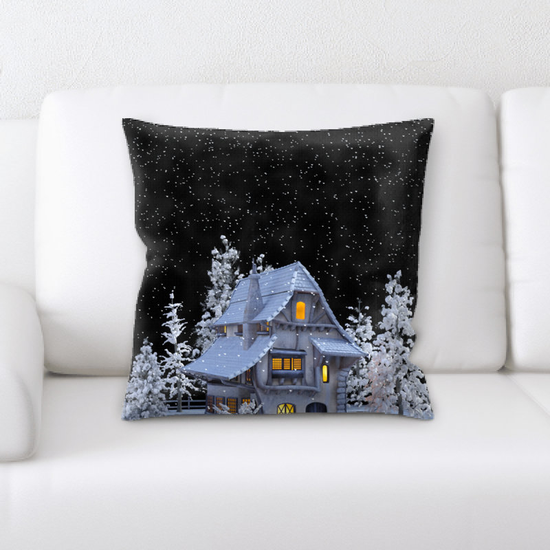 Microsuede Throw Pillow