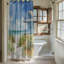 Rideau de douche standard 1 pièce Pastel Beach Horizons-1224117998