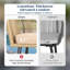 Metal Patio Dining Set With Rectangular Table-314827699