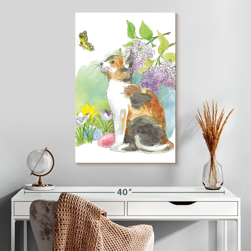 Chatons de Pâques Brampt II, H 30 po x l 20 po