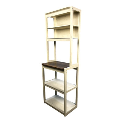 5-tier Bakers Rack, Kitchen Storage Shelf Microwave Stand Coffee Bar For Home Kitchen Organizer
