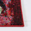 Tapis rouge / orange à motif abstrait Vincenzo-408979757