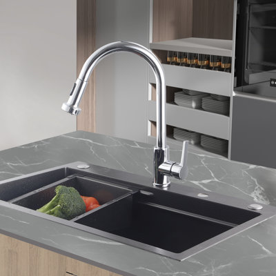 ANDVIN Pull Down Kitchen Faucet