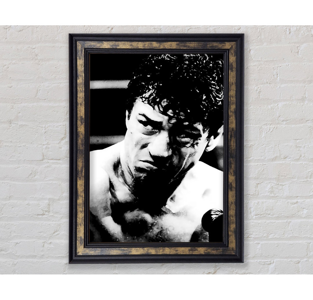 Raging Bull Robert De Niro - Bilderrahmen Kunstdrucke