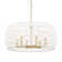 Ellie Chandelier In Modern With Bleached White Raphia Rope