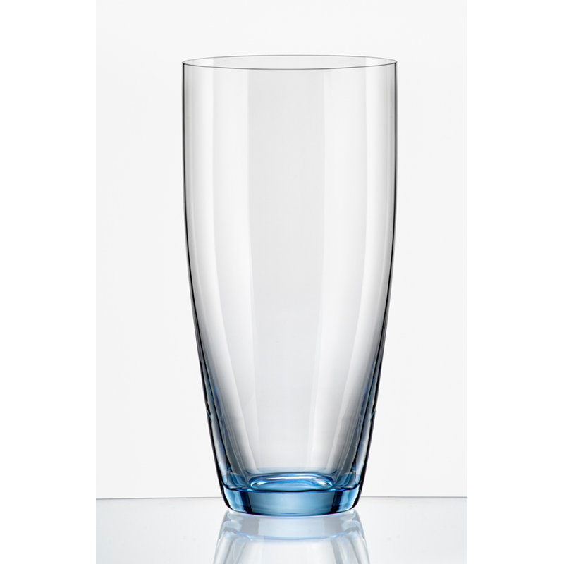 Vase Rainbow, Bleu, H 9,8 po x l 4,62 po