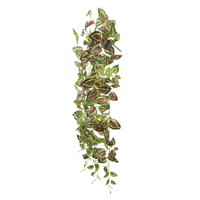 Lierre artificiel suspendu Coleus artificiel, H 51 po x l 12 po x P 6 po