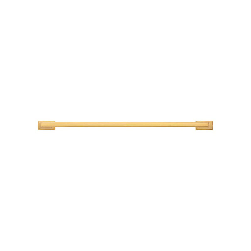 Brownstone Bar / Handle Pull, 12", Brushed Golden Brass