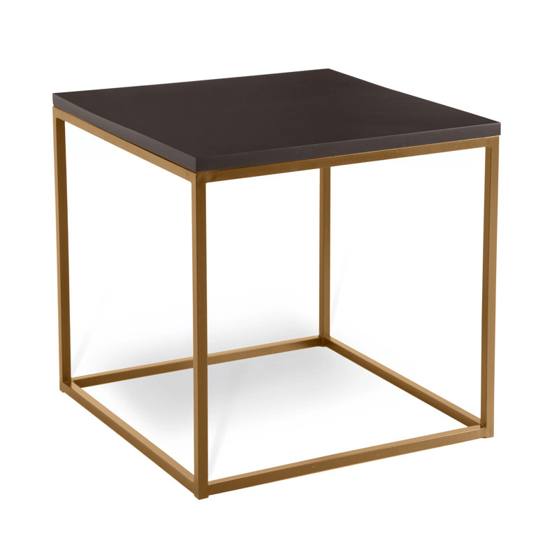 Chaplin Solid Wood End Table, Raven, Harvest