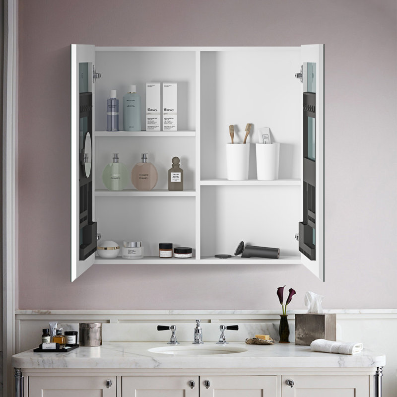 Armoire à pharmacie avec miroir Athylia, H 30 po x l 30 po x P 4,8 po