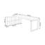 Bureaux rectangulaires en bois massif brun clair-107394635-107394639