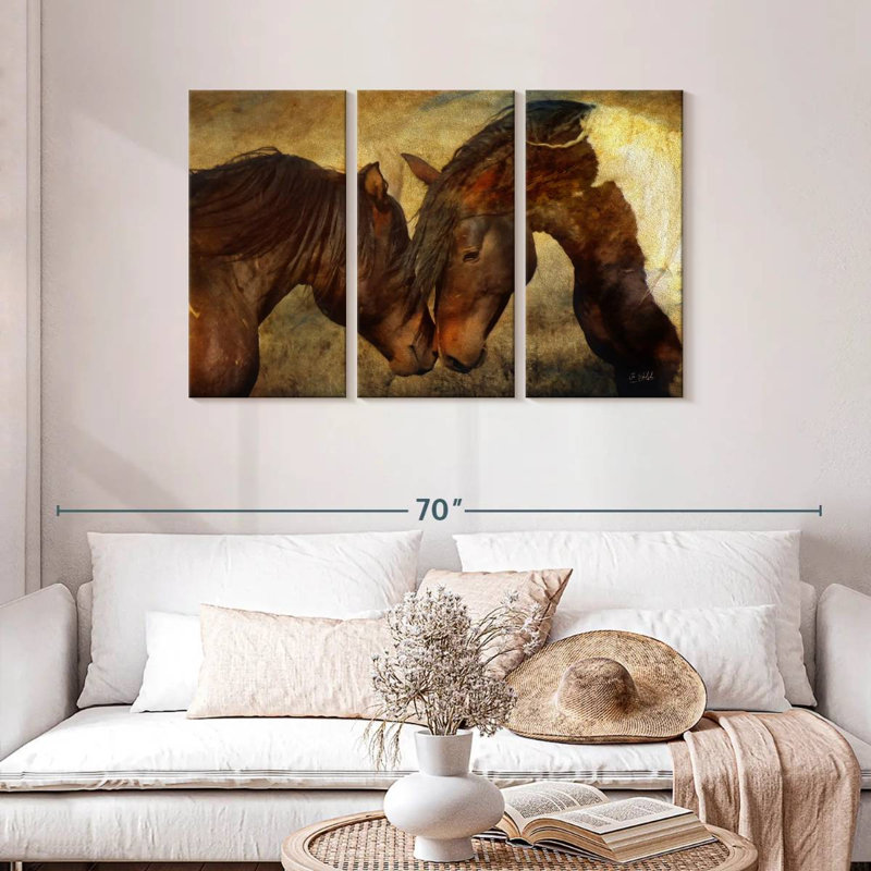 Brampt Best Friends, 28" H x 45" W