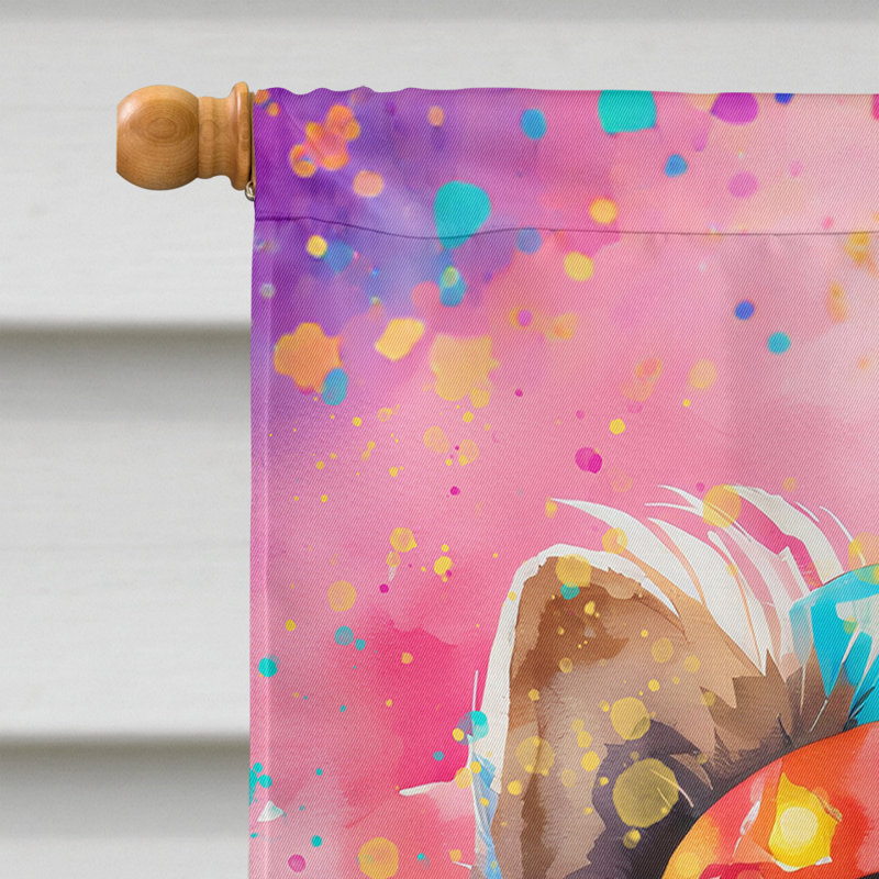 Drapeau de la maison Hippie Dawg, Spitz loup