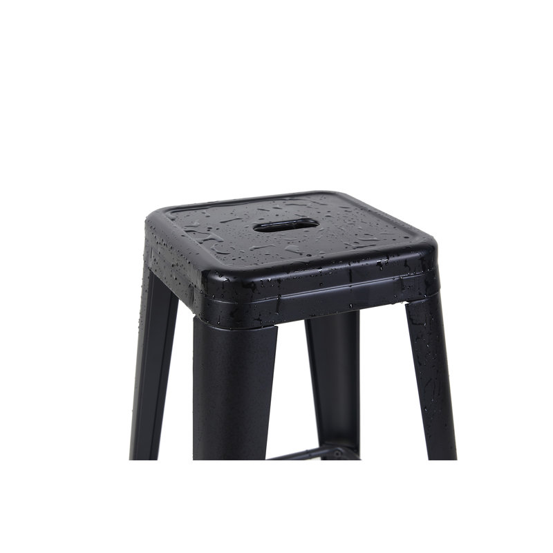 Tabouret à hauteur de comptoir 24 po, Noir, Tabouret de comptoir (siège d’une hauteur de 24