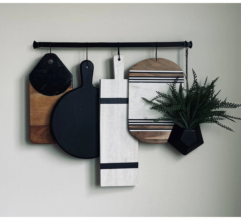 "michael" - Serving Board Collection 4 Set - Organic Wall Decor