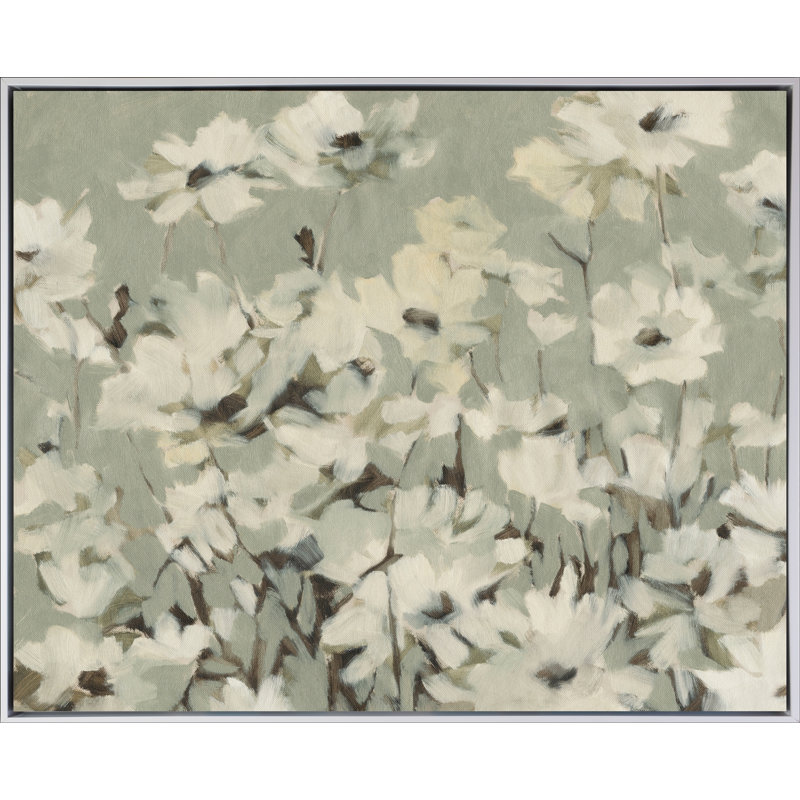 Art floral sur toile