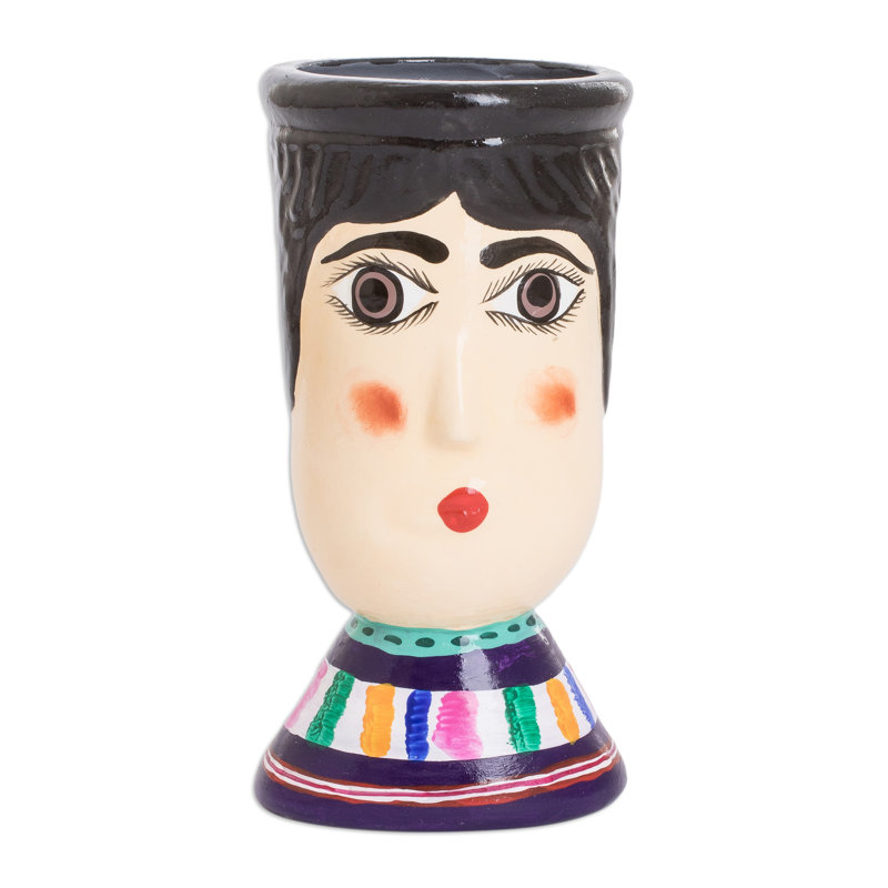 Handmade Ceramic Statue Planter