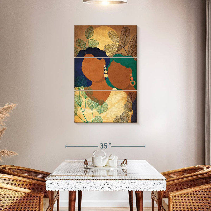 Leisha Latina Boho Beauties, 45" H x 28" W