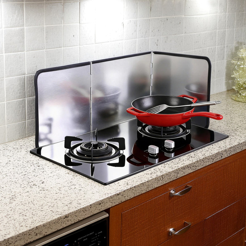 Splash Guard, Foldable Oil Splatter Guard, Oil Splash Board