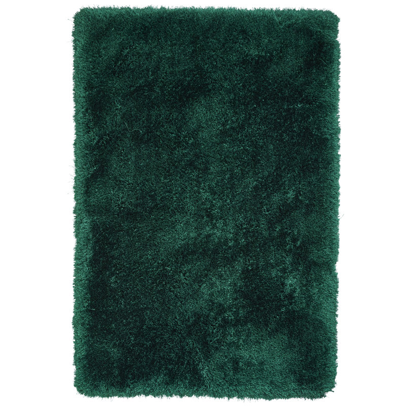 Handwoven Montana Jewel Green Rug, Rectangle 60cm x 120cm