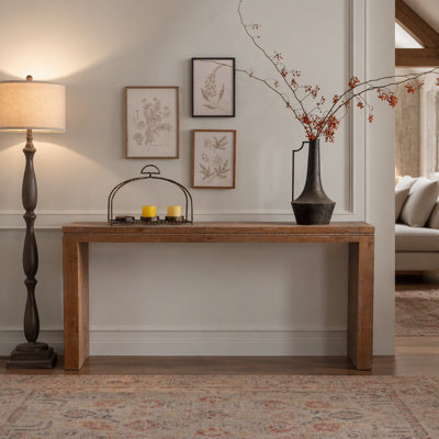 Console 63,78 pouces Rustic Farmhouse