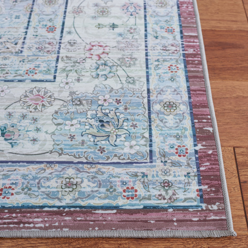 Tucson Performance Machine Washable Oriental Rug, Square 6'