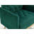 Velet Tufted Armchair With Gold Metal Legs-1602172589