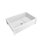 Lavabo en blanc avec drain en acier inoxydable 36 x 24 po Proflo PFMB3624S