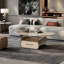 Table basse ovale en pierre claire-112652145-112652147