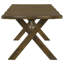Table de salle à manger Carbon Knotty Nutmeg