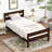 Bed With Headboard And Footboard,Rubber Wood Bed-2146521071
