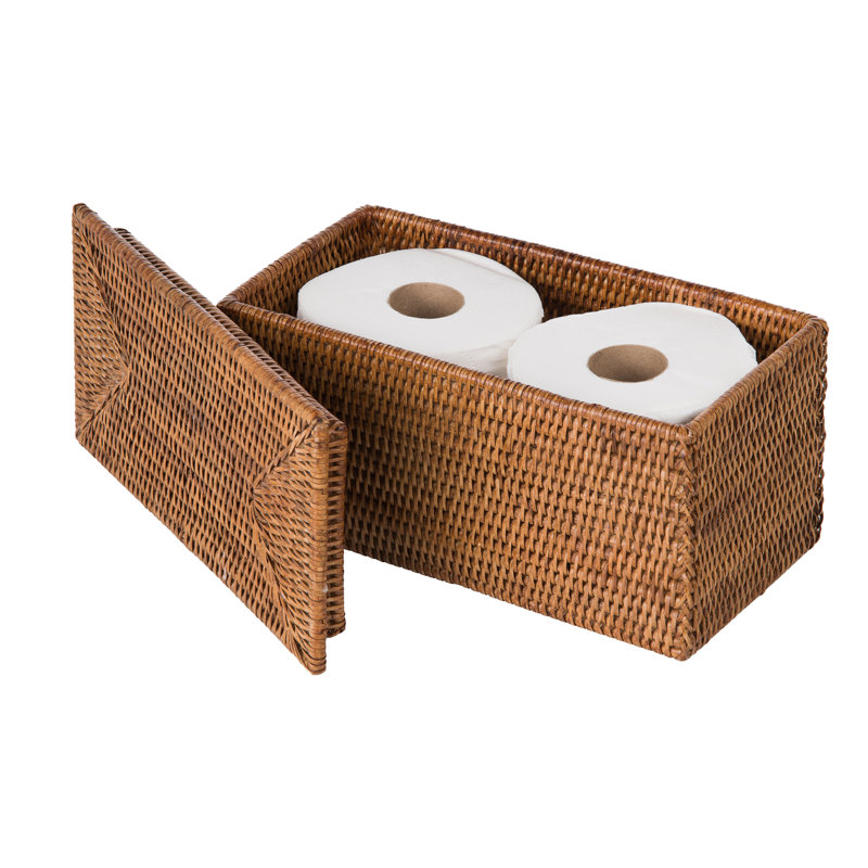 Panier en osier / rotin Everard, Miel - brun