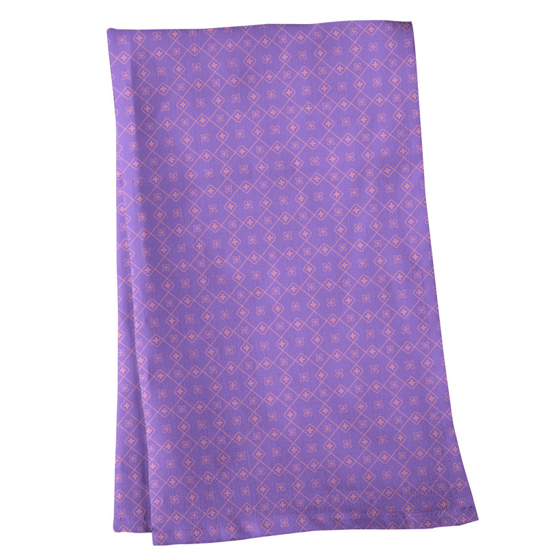 Mcguigan Tea Towel Kitchen Towel, Violet, Poly Twill
