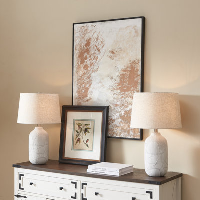 Averell 24.5" Ceramic Table Lamp Set